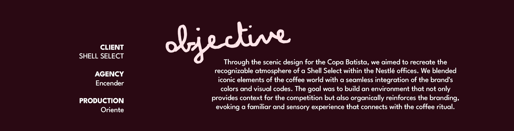 Objetivo Copa Barista